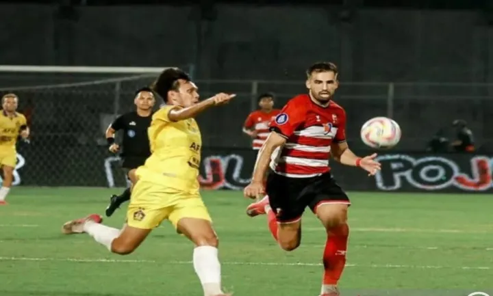Madura United Kalahkan Persik Kediri 2-1, Skrbic Jadi Pahlawan